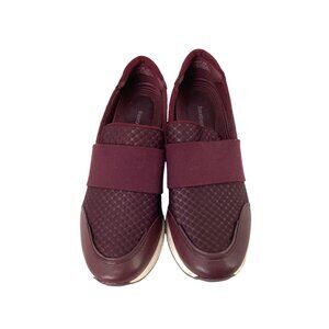 Cliff Wedge Sneakers by Baretraps Jamese Maroon Choose your size 9
